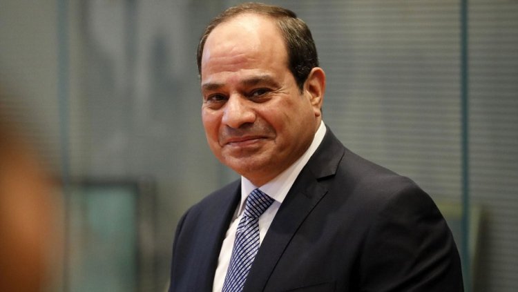 President Abdel-Fattah El-Sisi inspected the village of Gharb Aswan