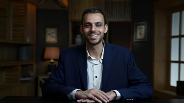 Engineer Karim Nabil, 23 years old, and his transformation from a young man in a small village to the representative of the Egyptian delegation, in Russia, and his honor by Minister Ashraf Sobhi.