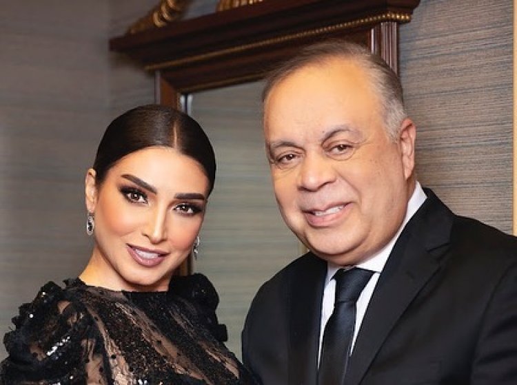 The actress Rogina shared her followers on the Instagram website a romantic photos that she gathered with her husband Ashraf Zaki