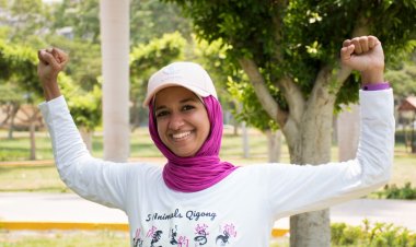 رحاب شريف بطلة لا يهزمها الريح