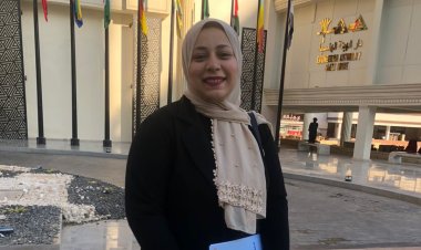 Sara Awad from Sohag Governorate, a graduate from the Faculty of Education in 2019
