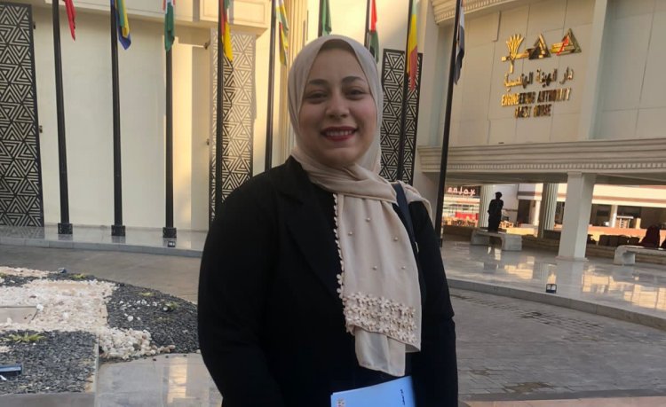 Sara Awad from Sohag Governorate, a graduate from the Faculty of Education in 2019