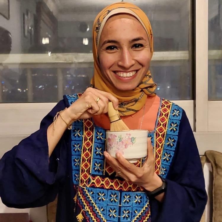 Nada Zien al-Din is 30- years- old, graduated from the Faculty of Arts, Department of geography