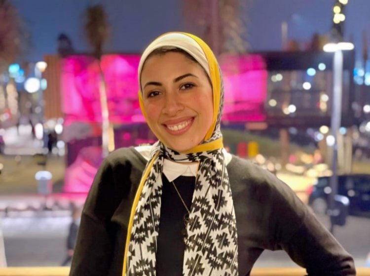 Nour Osama, 24 years old, graduated from the German University in Cairo.