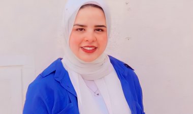 Doha Nasser became a 20-year student in the second year Faculty of Arts,  Department of Geography.