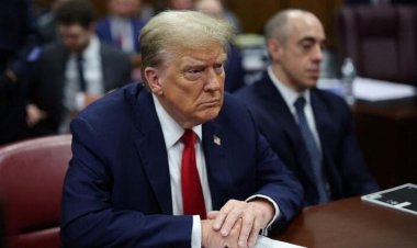 Donald Trump، criminally convicted president